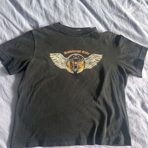 Rainforest Cafe Black Graphic Tee Kids XL